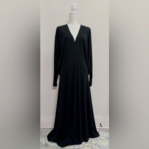 Zara Voluminous Batwing Maxi Dress